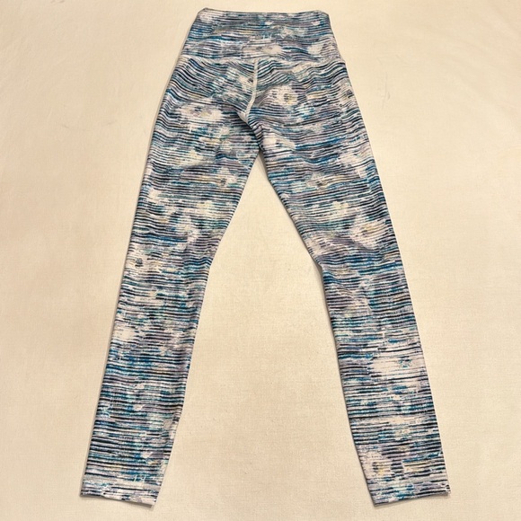 18. Lululemon Wunder Under High Rise Legging Blurry Belle Multi - Picture 4 of 5